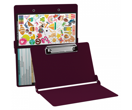 WhiteCoat Clipboard® - Wine Child Life Specialist Edition